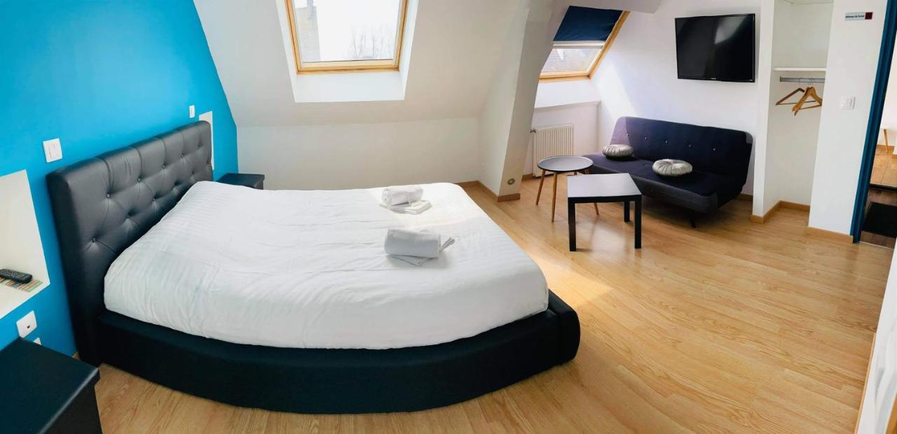 Hotel De La Plage Quinéville Екстериор снимка