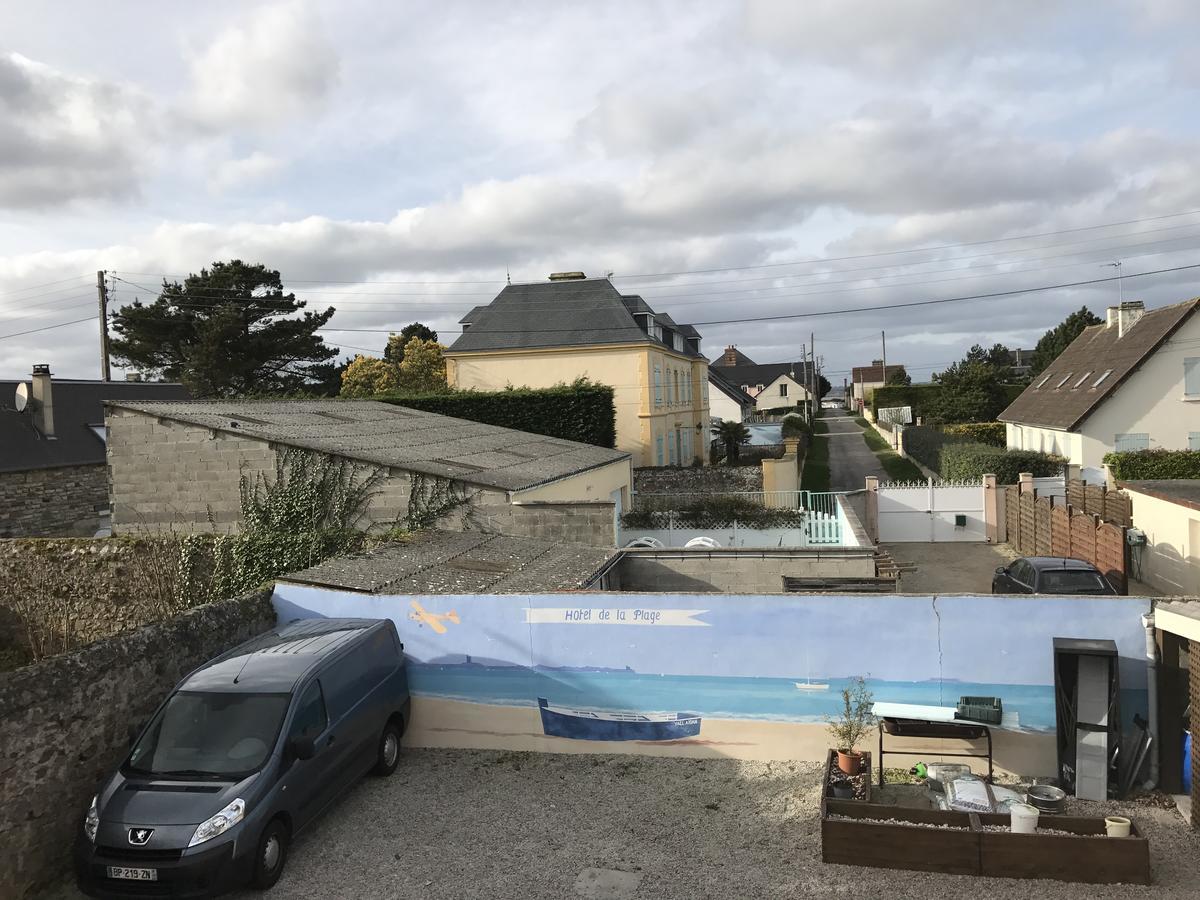 Hotel De La Plage Quinéville Екстериор снимка
